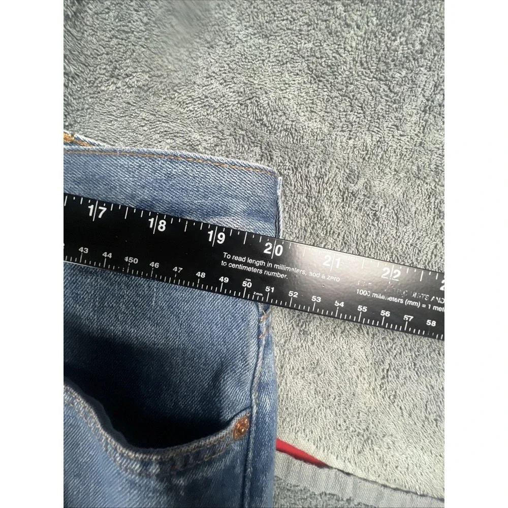 Levis Jeans Mens 40x30 Blue 550‎ Relaxed Straight Fit Denim 100% Cotton